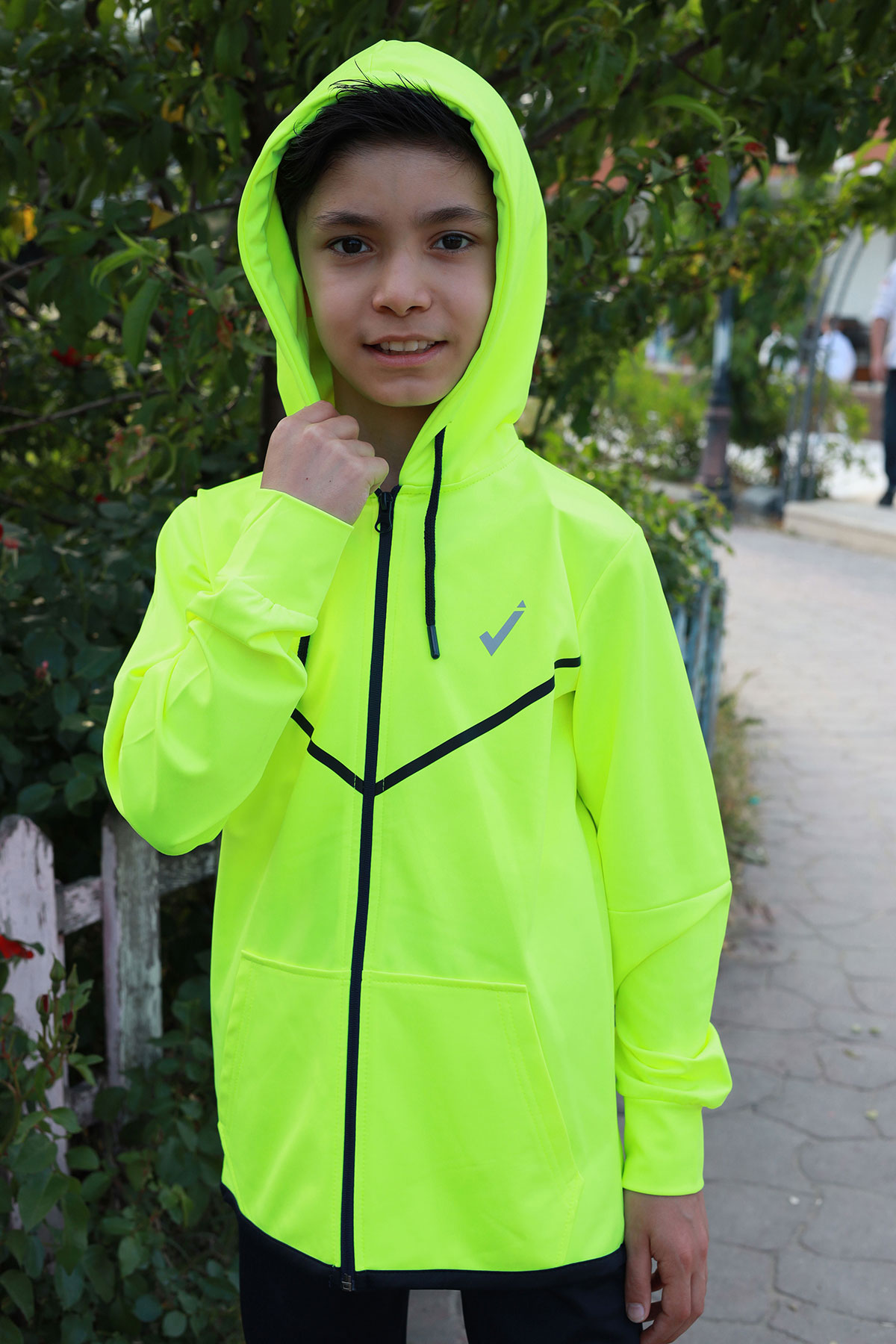 Erkek Model B | Neon Sarı